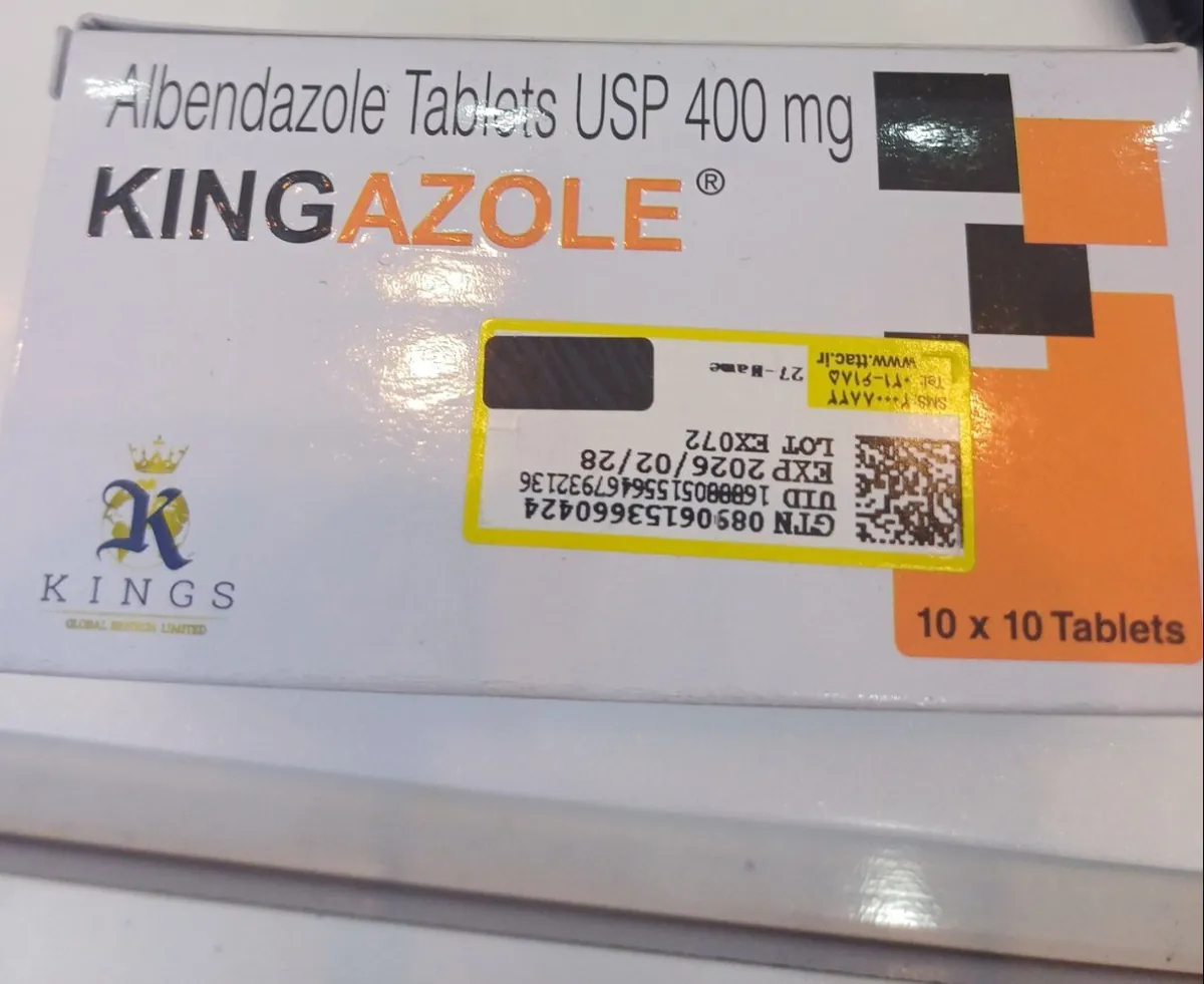 🌿 Albendazole 400mg 💊