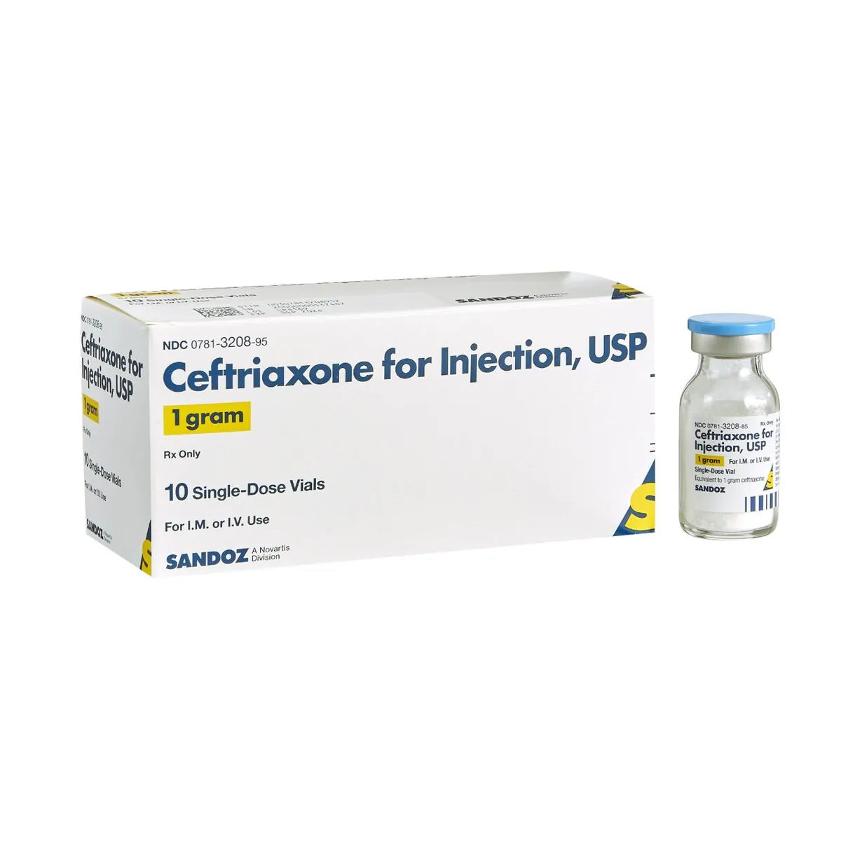 💉 Ceftriaxone 1g Powder for Injection 💉