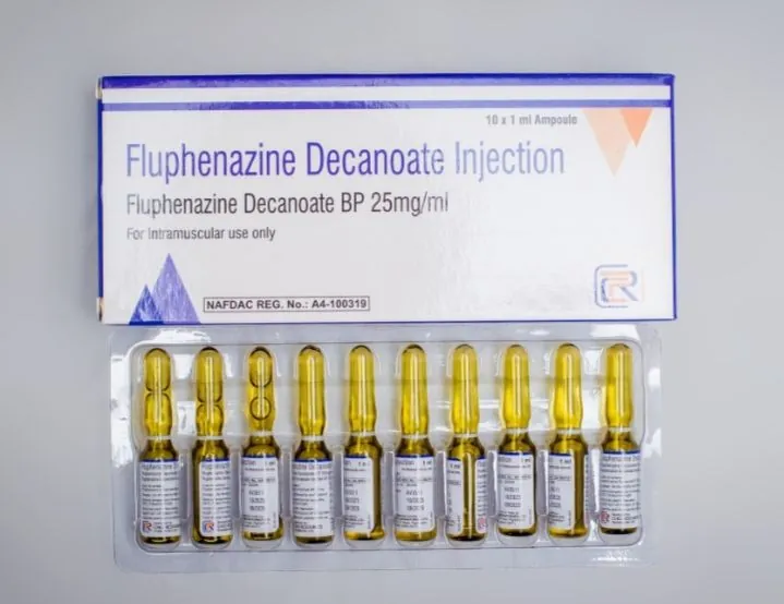 💉 تزریق فلوپنازین دکانونات ۲۵ میلی‌گرم/میلی‌لیتر 💉