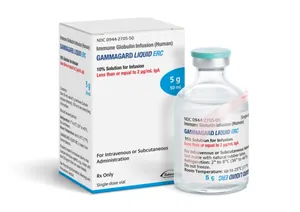 💉 گامگارد لیکوئید ERC ۵ گرم / ۵۰ میلی‌لیتر ایمونوگلوبولین 💉