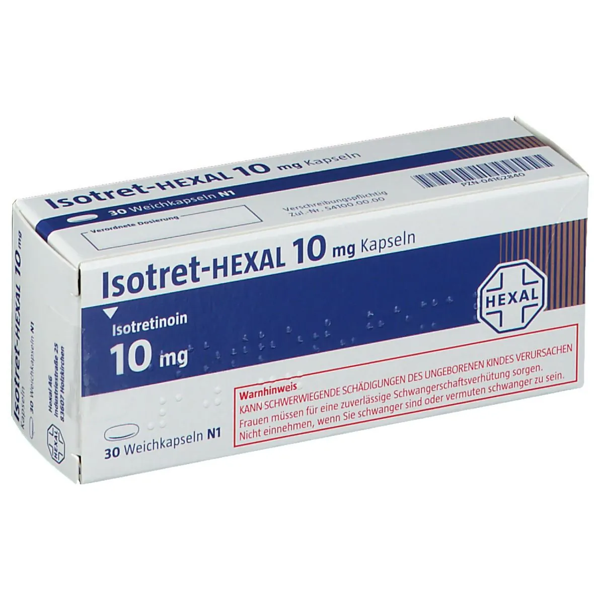 Isotret-HEXAL 10 mg Soft Capsules